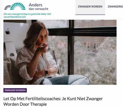 Anders dan verwacht artikel