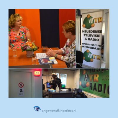 Heusdense tv & radio interview Simone Sinjorgo ongewenstkinderloos.nl