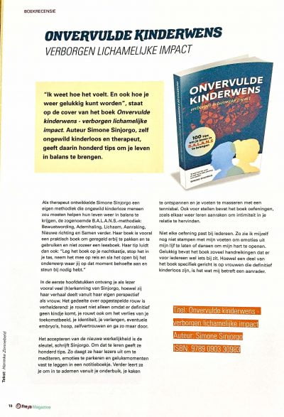 Boekrecensie Freya Magazine