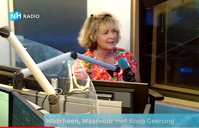 Radio NH interview Koop Geersing Simone Sinjorgo